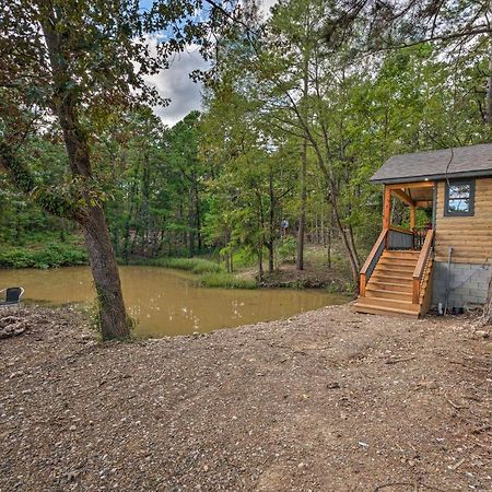 Romantic Broken Bow Cabin With Jacuzzi And Fire Pit! 외부 사진