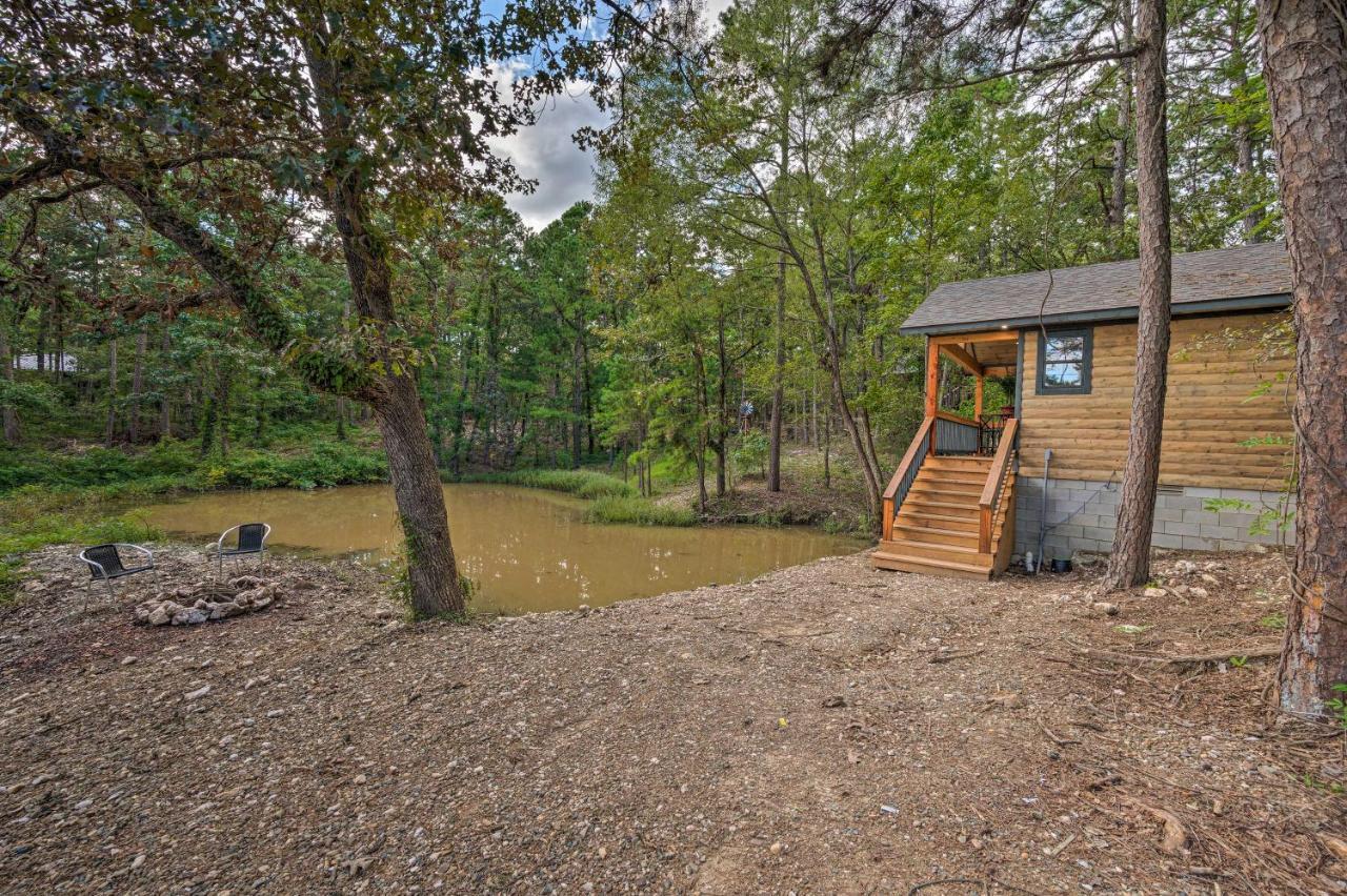 Romantic Broken Bow Cabin With Jacuzzi And Fire Pit! 외부 사진